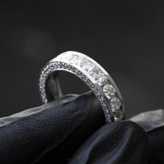weddingengagement, zirconring, 925 silver rings, Romantic