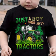 Kawaii, cute, tractorstshirt, childrentshirt