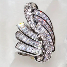 Women Ring, 925 silver rings, Diamond Ring, fashion ring