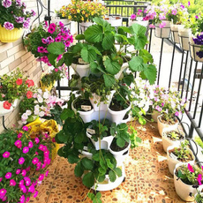 stackable, Home & Kitchen, Plants, balconydecoration