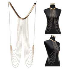 Clothing & Accessories, Chain Necklace, Jewellery, bodyjewellery