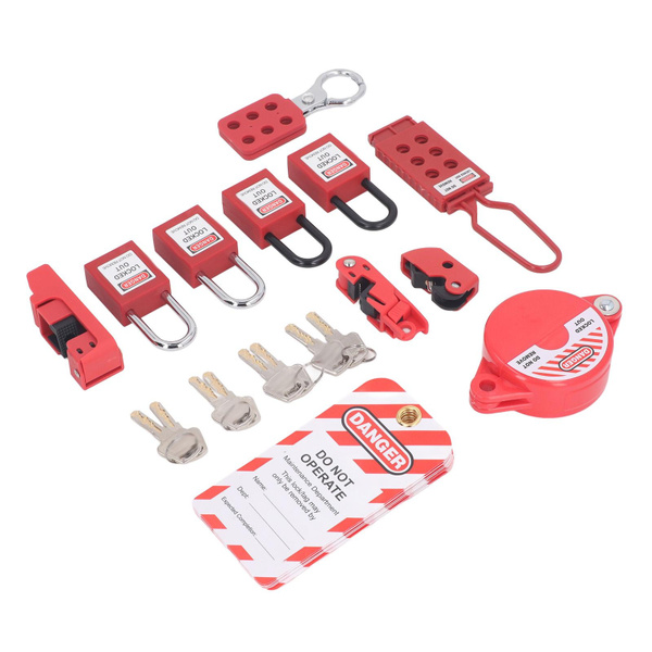 Safety Lockout Padlocks, Circuit Breaker Locks Lockout Tagout Kit for ...