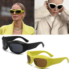 Hip-hop Style, Wrap Around Sunglasses, y2k, UV400 Sunglasses