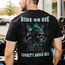 Fashion, skull, motorcycleshirt, ridertshirt