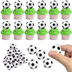 Mini, Soccer, footballcaketopper, partydecorationsfavor