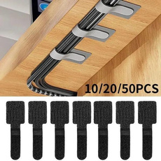 selfadhesivecordstrap, deskmanagementaccessorie, cordropeholder, Desk