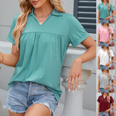 blouse, Summer, Shorts, Polo Shirts