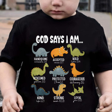 Kawaii, cute, dinosaurshirt, Moda