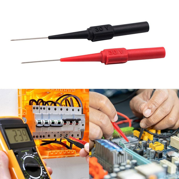 10Pcs Test Probe Multimeter Probe Automobile Maintenance Test Probe ...