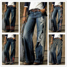 womens jeans, womensprintedjean, pants, women's pants