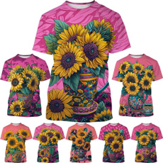 sunflowertshirt, Summer, Plants, Fashion