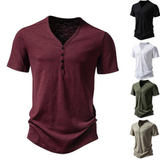 Mens T Shirt, Fashion, cottonlinen, Shirt