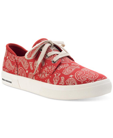 Turnschuhe, Lace Up, Schuhe, Rot