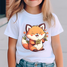 cute, Fashion, foxtshirt, Summer