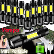 Flashlight, Mini, camping, rechargeableflashlight