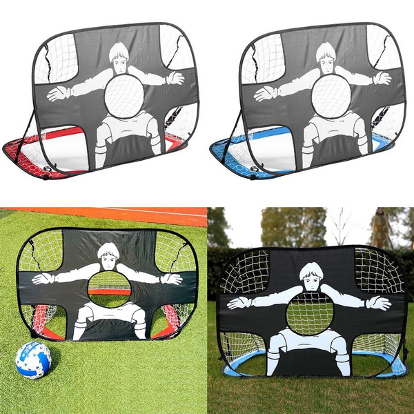 But De Foot Pliable Avec Filet – Mini Cage De Foot Pour Enfants, Jeux D'intérieur Et D'extérieur