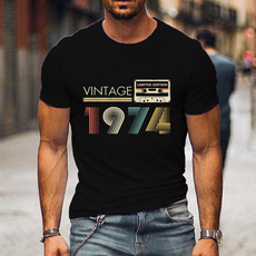 Fashion, vintagelimtedediton1974shirt, Sleeve, limitededition1974tshirt