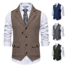 menswaistcoat, Vest, slim, Men's vest