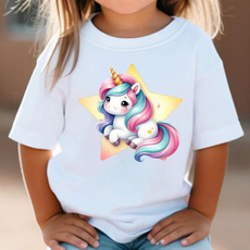 cute, Fashion, unicornshortsleeve, Graphic T-Shirt