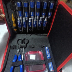 Blues, Steel, Set, Handles