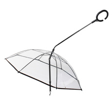 Steel, Umbrella, doggyumbrella, petumbrellawithcshapehandle