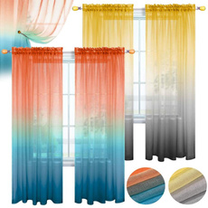 bedroomcurtain, Polyester, roomcurtain, Elegant