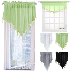 Triangles, Home Decor, sheercurtain, Tassels