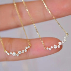 Engagement, Gifts, women necklace, Simple