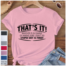 Tops & Tees, Graphic, Humor, Necks