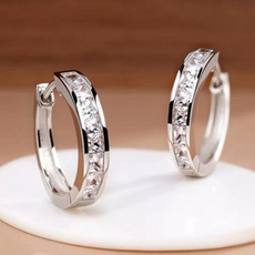 huggieearring, weddingengagement, Hoop Earring, Jewelry