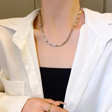 Steel, vermeil, Jewelry, Chain
