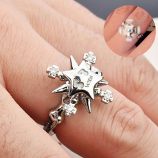 adjustablering, Fashion, Star, Jewelry