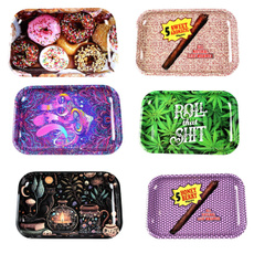 Cigarettes, tray, printed, tobacco