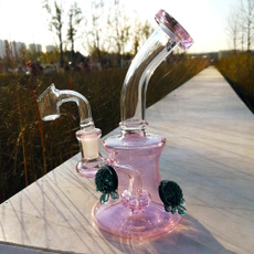 pink, Mini, glasswaterpipe, smokingtool