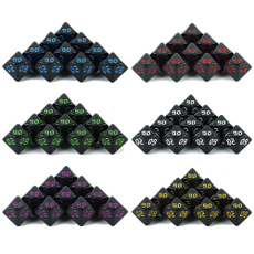 polyhedral, d10, Dice, diceset