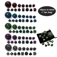 polyhedraldiceset, rpgdice, coloreddice, Dice