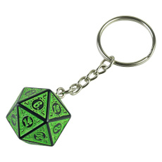 dicekeychain, luckycharm, Key Chain, Jewelry