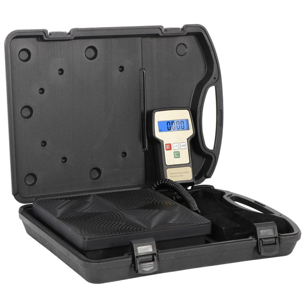 Saturnpower Electronic Digital Refrigerant Charging Weight Scale For Hvac A C 220 Lbs With Case Digital Electronic R134a Freon Refrigerant Scales Saturnpower Electronic Digital Refrigerant Charging Weight Scale For Hvac A C 220 Lbs With Case Digital Electronic R134a Freon Refrigerant Scales