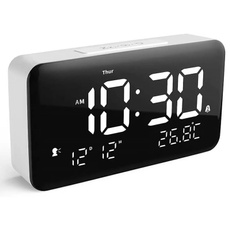 Rechargeable, led, Alarm Clock, Clock