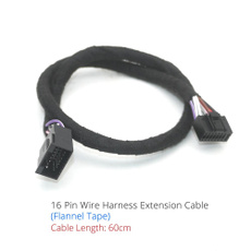 maleplugtofemalewireharnesskit, Head, 16pinextensionlineisocable, wireharnes