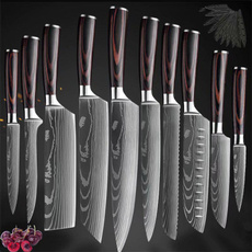 Steel, Kitchen & Dining, Laser, knivesknifeset