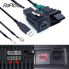 46pinusbcableadapterforvw, Head, Golf, usb