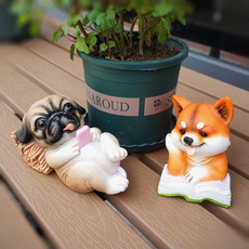 cute, dogfigurine, Home Decor, Dogs