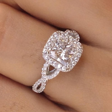 Bridal wedding, Romantic, Women Ring, infinityring