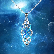 Party Necklace, Celtic, Infinity, Jewelry
