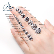 moissanite, DIAMOND, Jewelry, loosestone