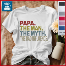 dad, Mens T Shirt, papathemantee, Cotton Shirt