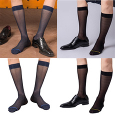 Gifts, calflengthsock, see through, Men
