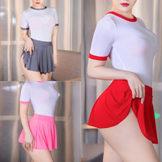 Mini, inswomendres, rufflesskirt, Shorts