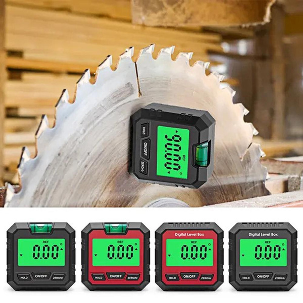 1pc Digital Protractor Angle Finder LCD Backlight Electron Goniometer ...